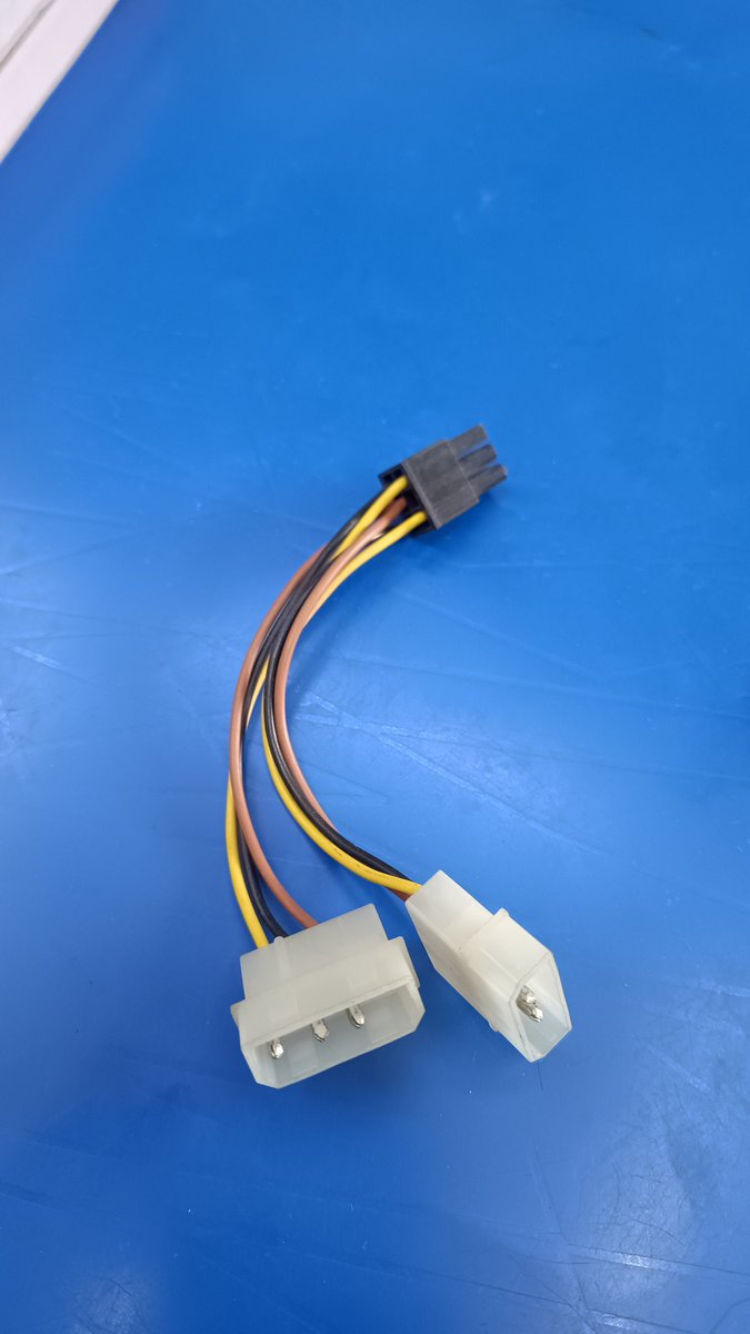 gmscomputers's tweet image. 6pin to Power Male *2pin

All type of #Computer related
#Cables #Connectors #Convertors #Accessories available at:
GMSCOMPUTERS 
B-10, Basement, Bothra Complex, Bikaner 
Mobile: 9414140972