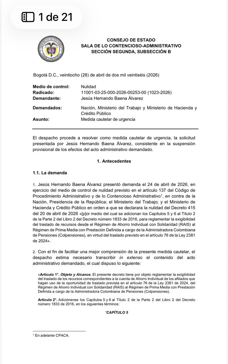 Melquisedec Torres tweet media