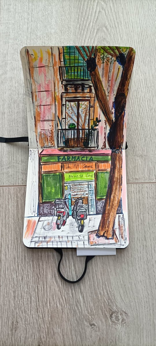 leirelaldal's tweet photo. #urbansketching #bcn #elborn https://t.co/AziLmMQZKD