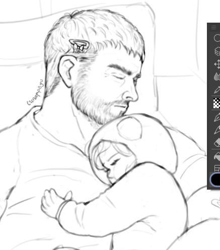 babysitter chris wip bcs ohhhh he is such a girl dad #needhim