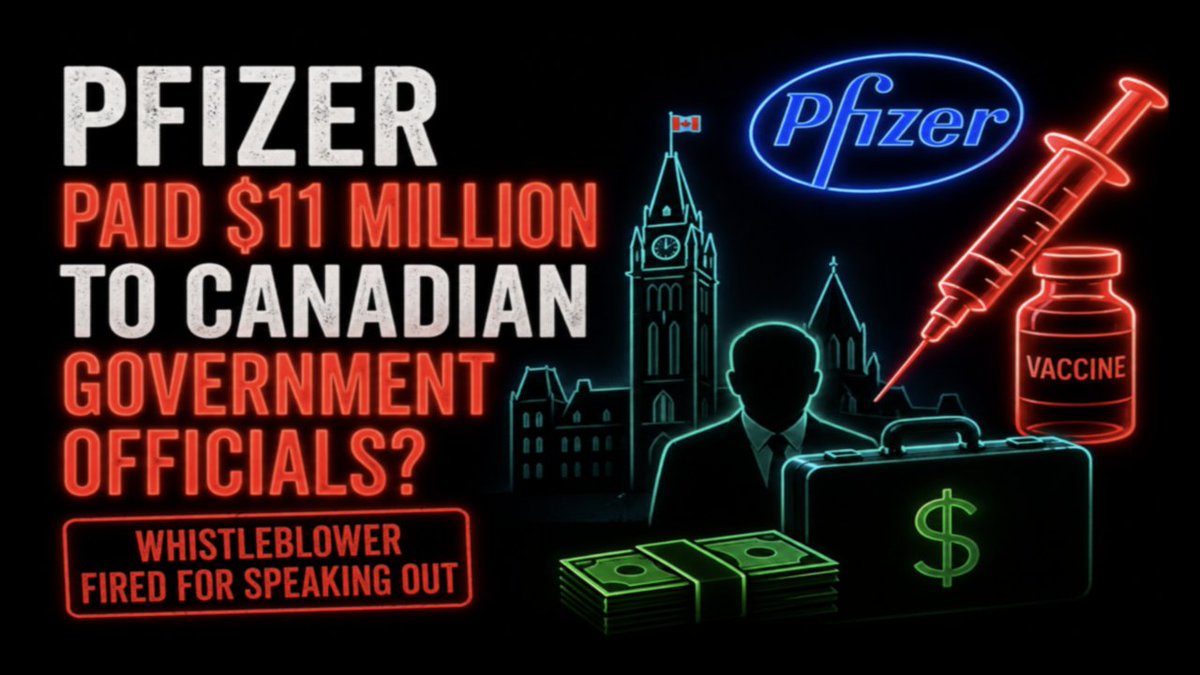 The_CryptoRealm's tweet photo. Which Canadian government officials were paid millions by Pfizer? Whistleblower from Pfizer was fired for reporting unusual records of money going to countries and political officials at the beginning of COVID-19.
https://t.co/bDtSlfxnFm
#canda #pfizer #whistleblower https://t.co/Sn8S84hKnI