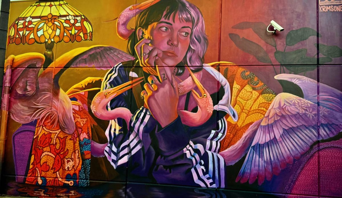 Mavi_Simurg's tweet image. 🎨

#StreetArt by Krimsone