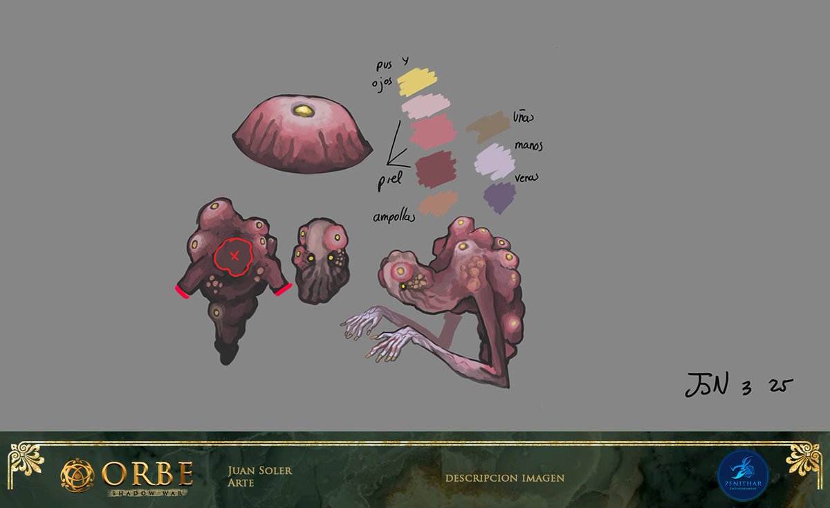 ZenitharEnt's tweet photo. ORBE CREATURES: Shadows [Umbrafacta] "The Umbrafacta are living emotional fragments, self-aware shadows. Their behavior lies somewhere between spectral and parasitic. When a being relives a strong emotion (guilt, grief, trauma), they can manifest spontaneously..." https://t.co/acZ1ZqbbwK