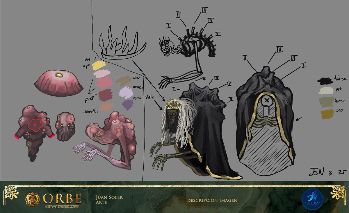 ZenitharEnt's tweet photo. ORBE CREATURES: Shadows [Umbrafacta] "The Umbrafacta are living emotional fragments, self-aware shadows. Their behavior lies somewhere between spectral and parasitic. When a being relives a strong emotion (guilt, grief, trauma), they can manifest spontaneously..." https://t.co/acZ1ZqbbwK