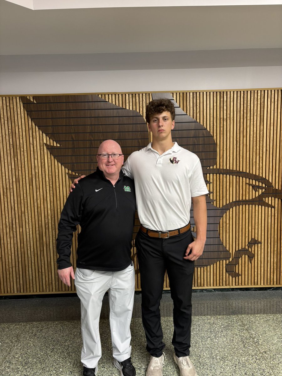 JackS8713's tweet photo. After a great conversation with @Coach_BMcClain. I am blessed to receive another D1 offer from Marshall! @HerdFB @CoachTonyGibson @CoachBradLambo @RoboLeonard https://t.co/1kZ2gj8qdS