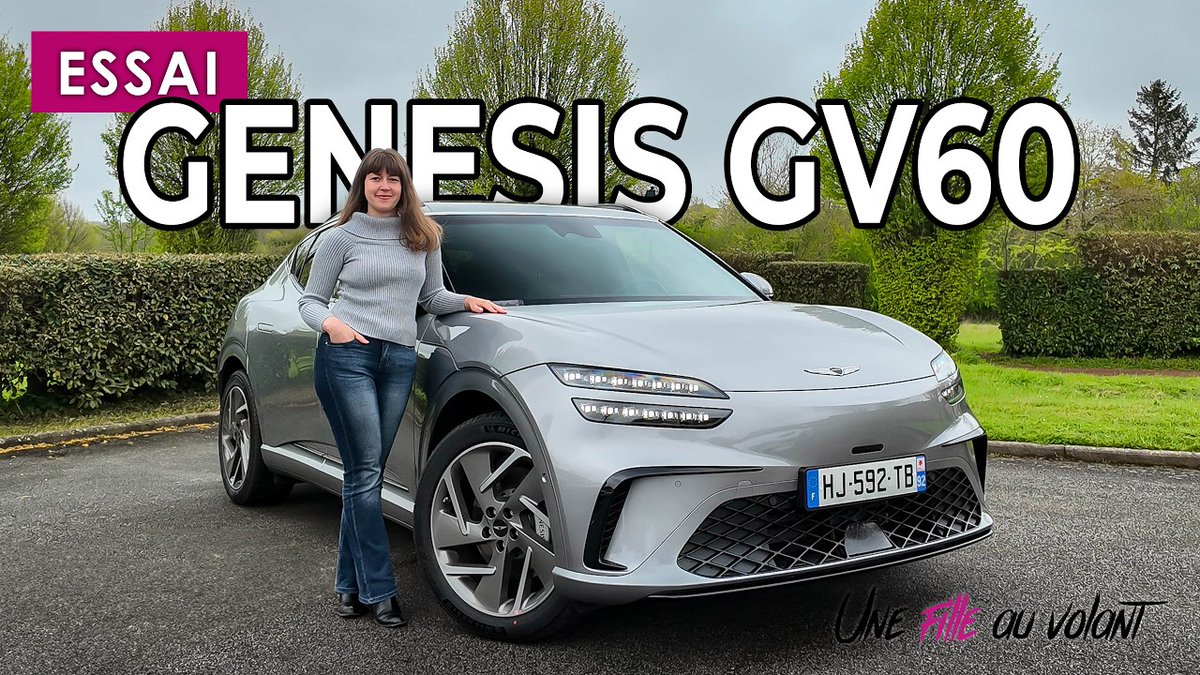 dmeance's tweet image. Essai Genesis GV60 : que vaut le SUV électrique haut de gamme méconnu en France ? youtu.be/UoykgWh_pdQ?si… via @YouTube @FilleAuVolant @Marie_lzk 
@Genesis_Europe #Genesis #Hyundai #GV60 #GenesisGV60 #SUV #Electrique #Présentation #Essai #VoitureElectrique #BEV #EV #VE