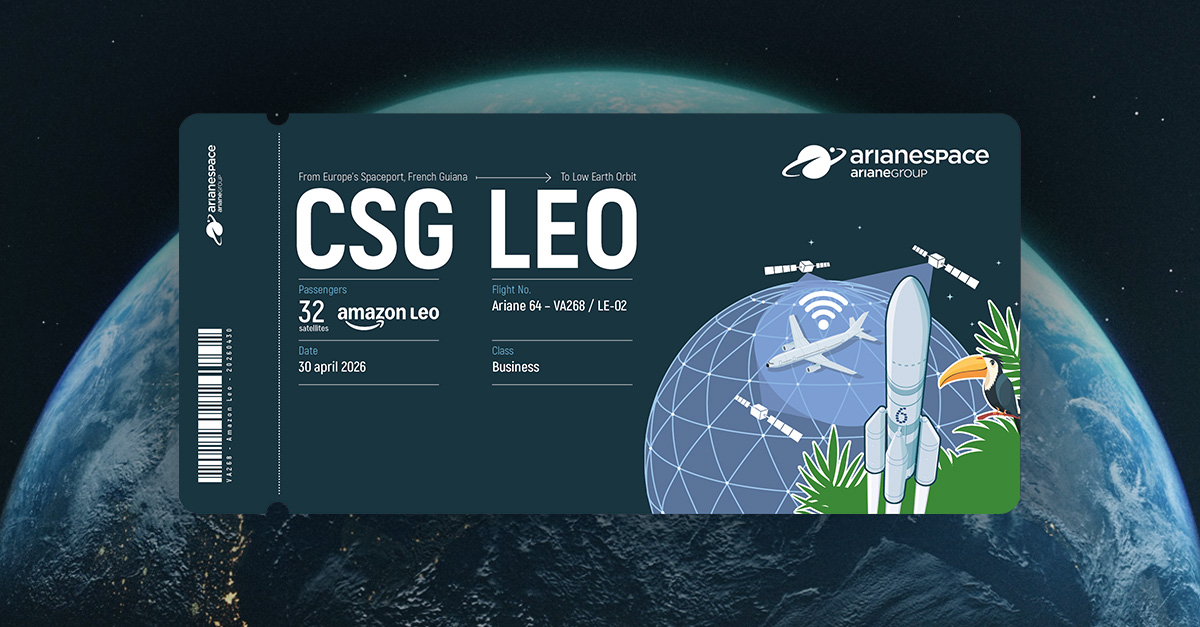 Arianespace tweet media