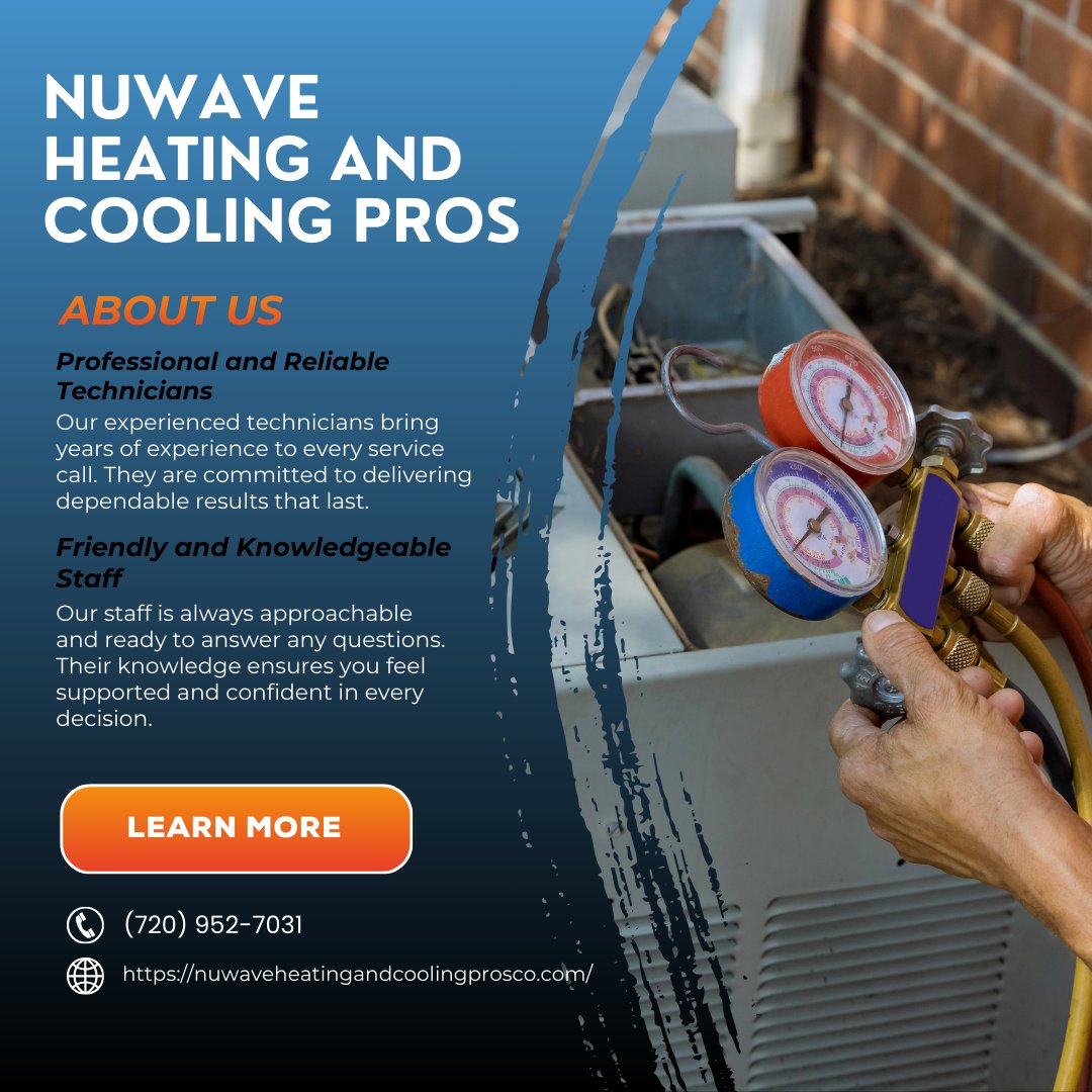 nuwavehvacpros's tweet image. Routine AC maintenance helps prevent breakdowns and extends system life. We clean, inspect, and fine-tune your equipment to keep it running efficiently. Schedule your tune-up with us. #ACMaintenance
nuwaveheatingandcoolingprosco.com/contact