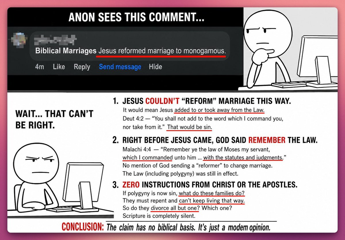 biblemarriages's tweet photo. They just say things... https://t.co/HQeOTyws4D