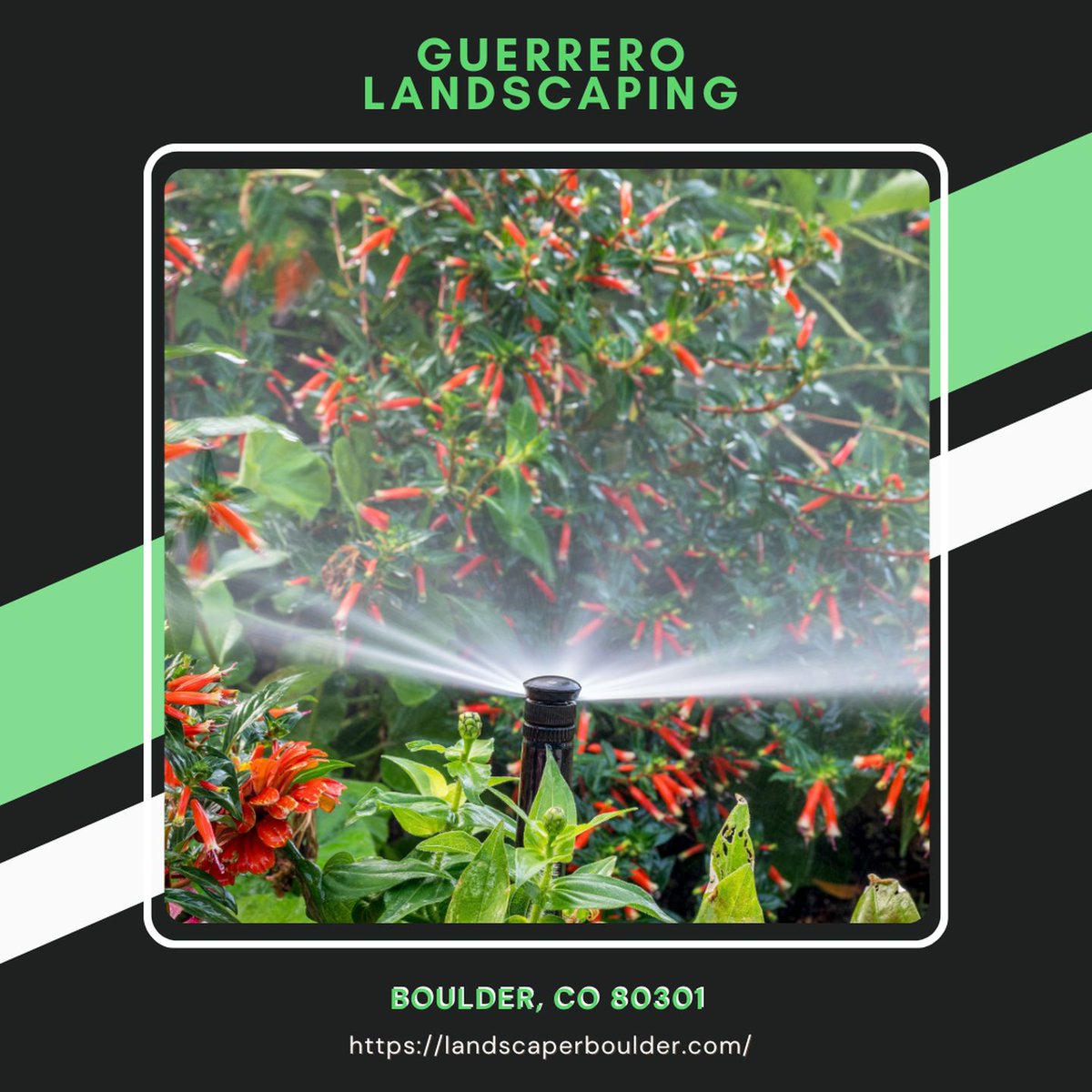 Landscape_gu's tweet photo. Watering your lawn has never been easier. Our sprinkler system installation ensures coverage, efficiency, and convenience. Install your system today and enjoy stress-free watering!
#SprinklerSystemInstallation
https://t.co/ydXcDK5ptN https://t.co/emGOXJiFv7