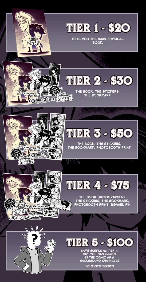 ArchyDuk_LT's tweet photo. Hello,
We have a possible window of launch for next week.
In the meantime, new rewards have been set for reaching certain money milestones.
But rewards shouldn't be the main objective. Supporting the project in any way is still a great victory.
#Erma #ThePath #Comic https://t.co/GCeHg56BJZ