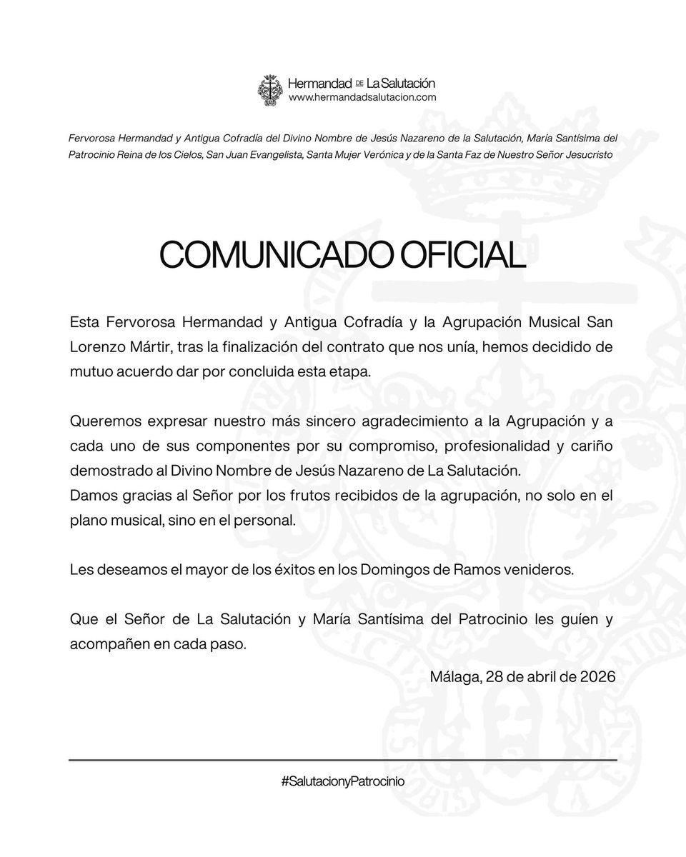Hermandad de La Salutación tweet media