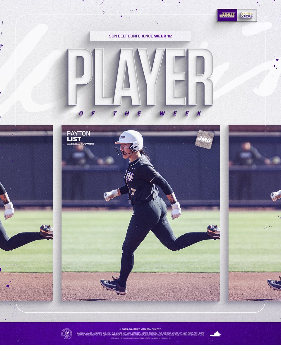 JMU Softball tweet media