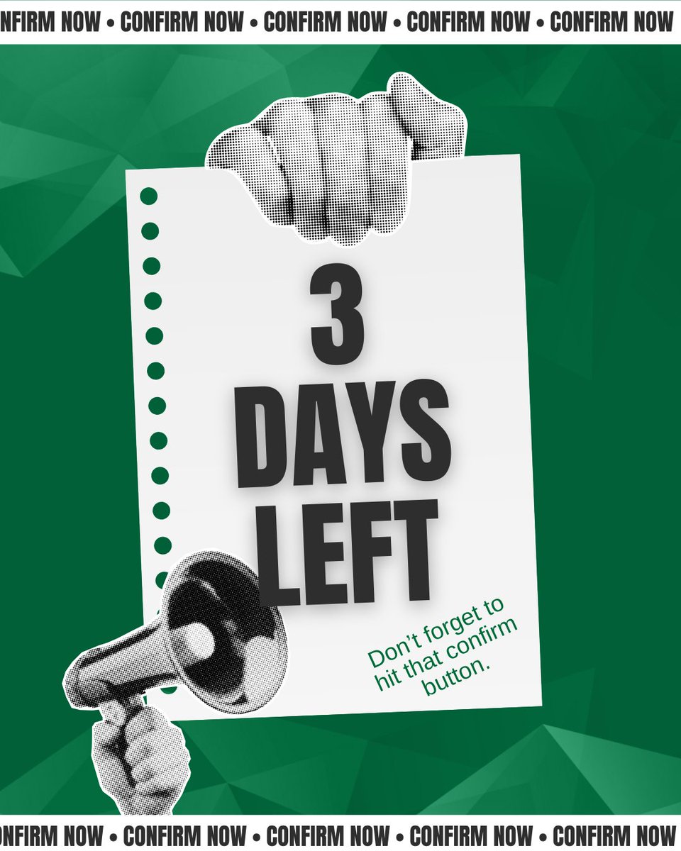 StClairCollege's tweet image. Only 3 days to go, Future Saints! ⏳
May 1 is the deadline to confirm your offer.

Log into OCAS now and secure your spot with #SaintsNation2026 this fall!

Questions? Book a recruiter: stclaircollege.ca/future-student…
#StClairCollege #Admissions #ConfirmYourOffer #SaintsNation