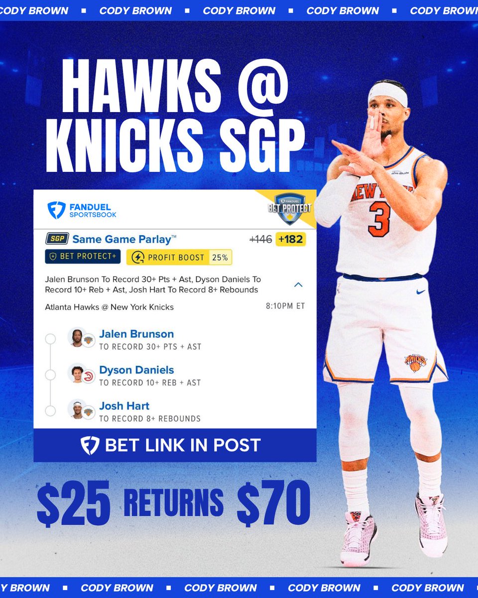 Cody Brown Bets tweet media
