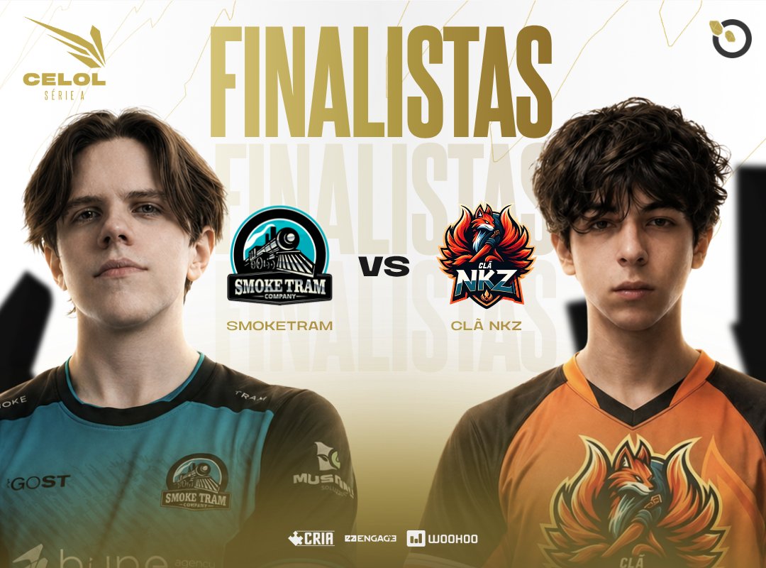 LigaGG_'s tweet photo. E as equipes finalistas do 1º split do #CELOLA são @smoketram e @NkzCla99651 !

Depois de varrer a lower, esse trem veio com tudo, chegando na final com uma série vencida de 2x0 contra uma das favoritas do campeonato!

Agora é TUDO ou NADA!
Você está torcendo para o Trem Azul ou para a Raposa laranja?
#LigaGG #LeagueOfLegends