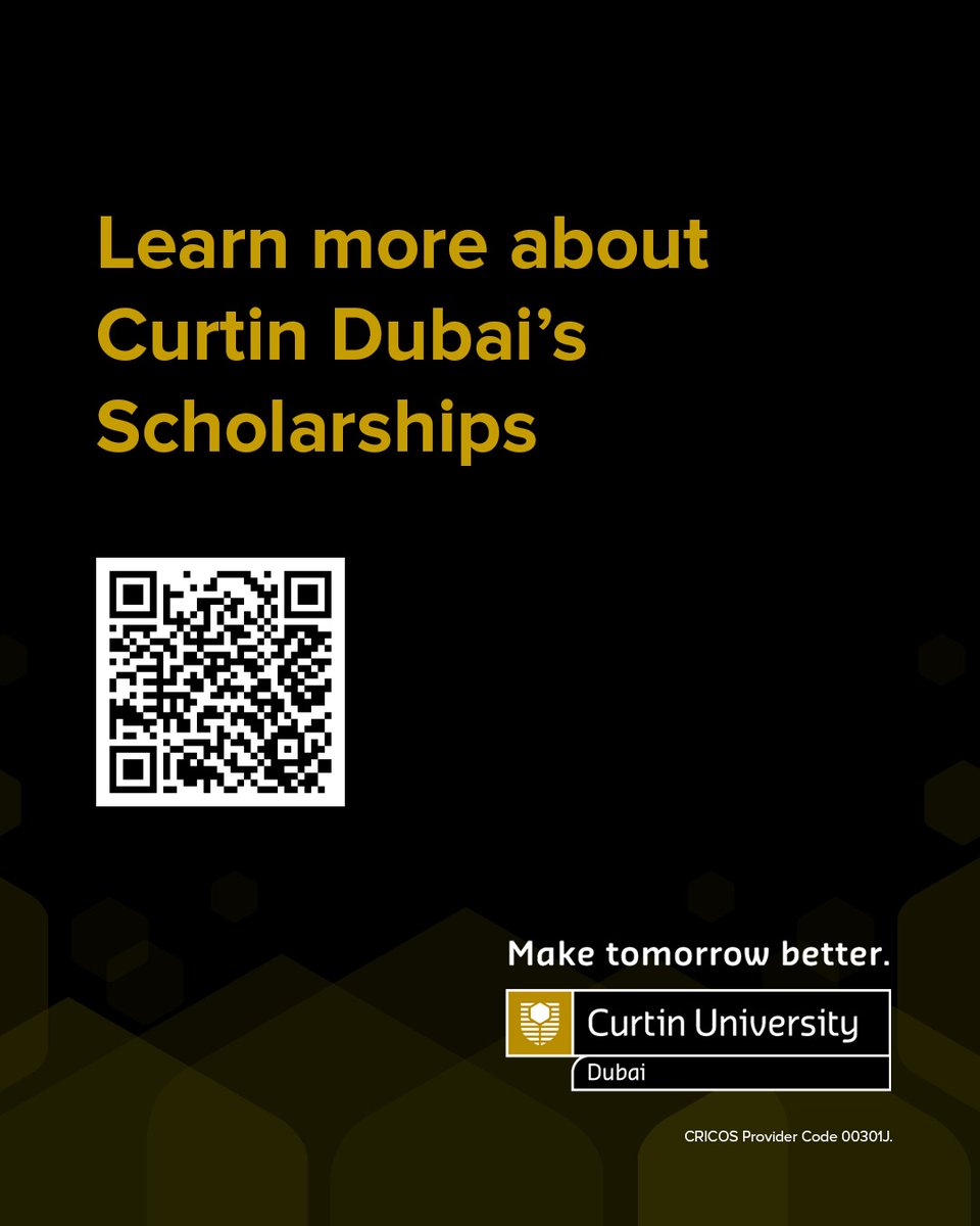 CurtinDubai's tweet photo. Your global future starts here 🌍
Applications for May 2026 at Curtin Dubai are closing soon. 

Apply now and check eligibility for scholarships:https://t.co/roDdwuVzs0

#CurtinDubai #MayIntake #StudyInDubai https://t.co/QbQYa6kIZN
