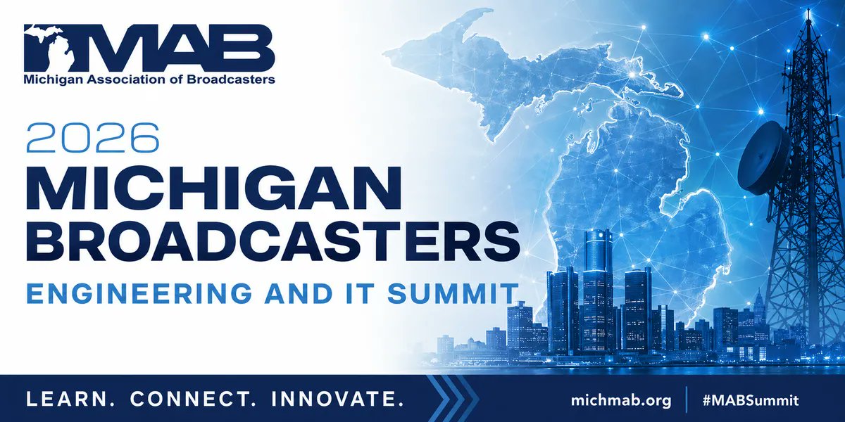 mediajobsreport's tweet image. The MAB Broadcast Engineering &amp;amp; IT Summit bit.ly/425CtTQ #Journalism #MediaNews