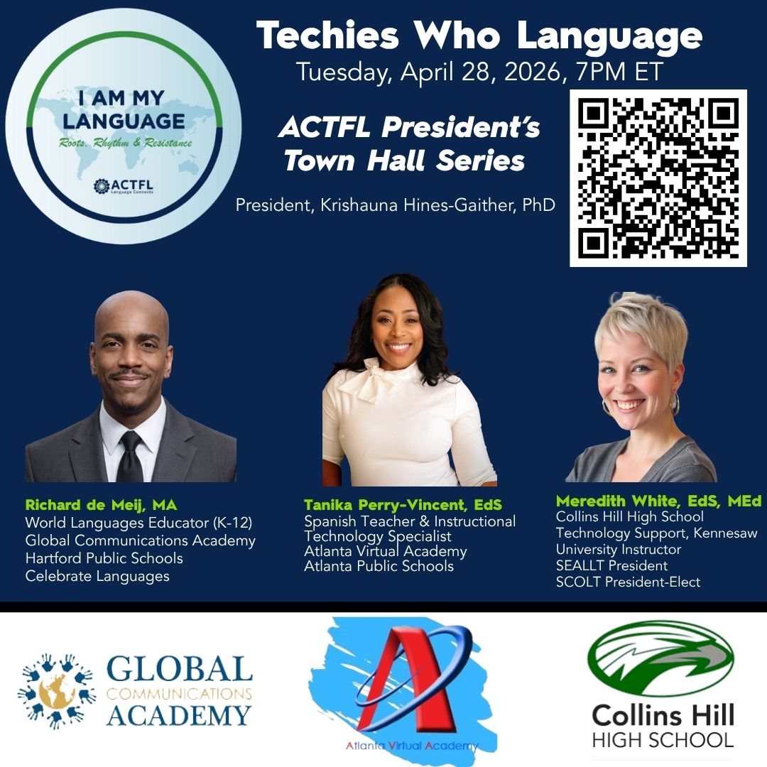 ACTFL tweet media
