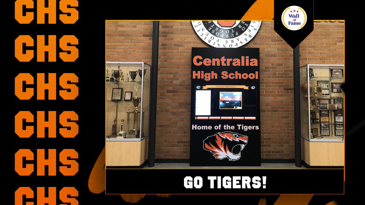 WallOfFameVS's tweet image. Centralia High School celebrates its students with their Wall of Fame, highlighting Athletics, Fine Arts, and Academics! Go Tigers! 

#Students #BeaconCreative #WallofFame #Legacytolife