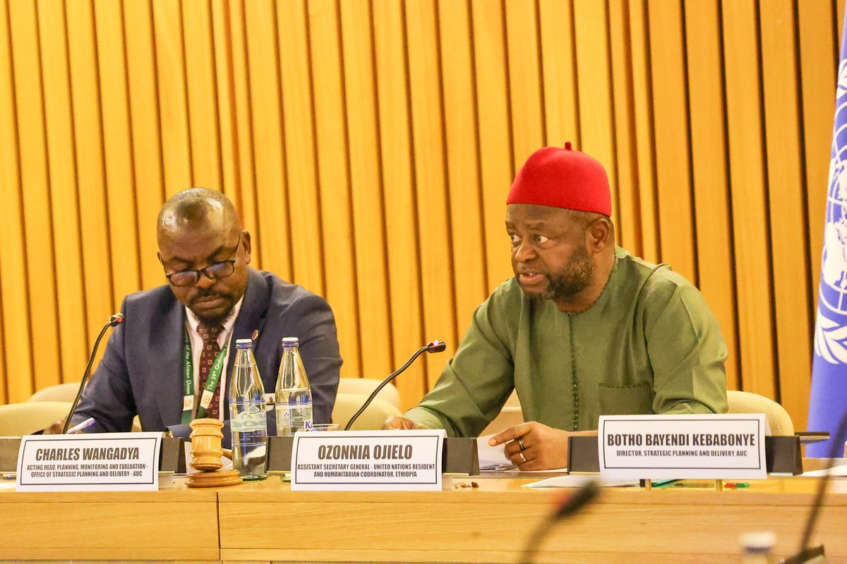 unwomenethiopia's tweet image. .@unwomenethiopia participated in the pre-event of the #ARFSD12 yesterday, where UN Resident Coordinators engaged in a critical dialogue on the @_AfricanUnion Domestic Resource Mobilization Strategy under the Second Ten-Year Implementation Plan (STYIP). 
#SDGs #GenderEquality