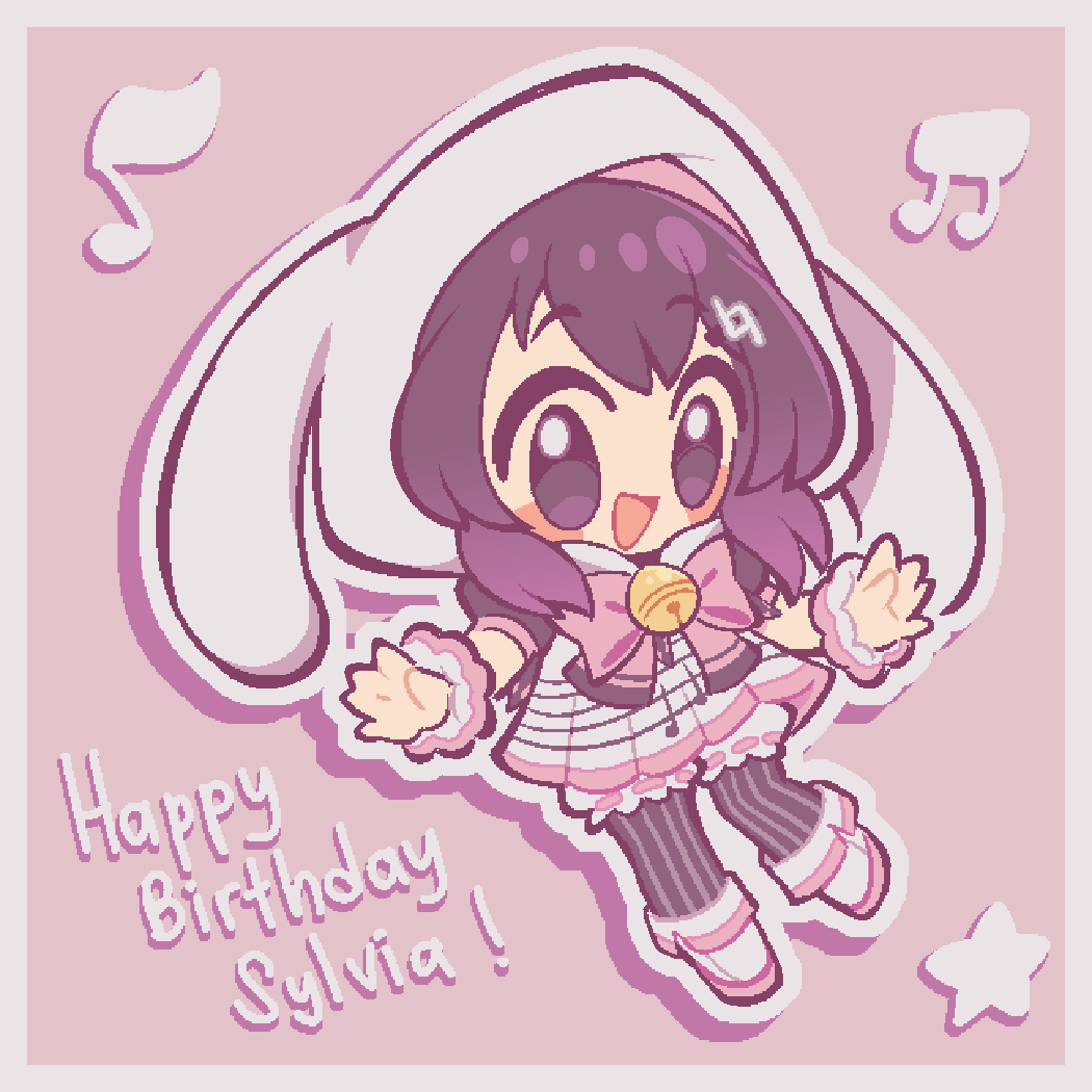 Sylviarill 🎀 Musical Bun Vtuber | Chibi Arc tweet media