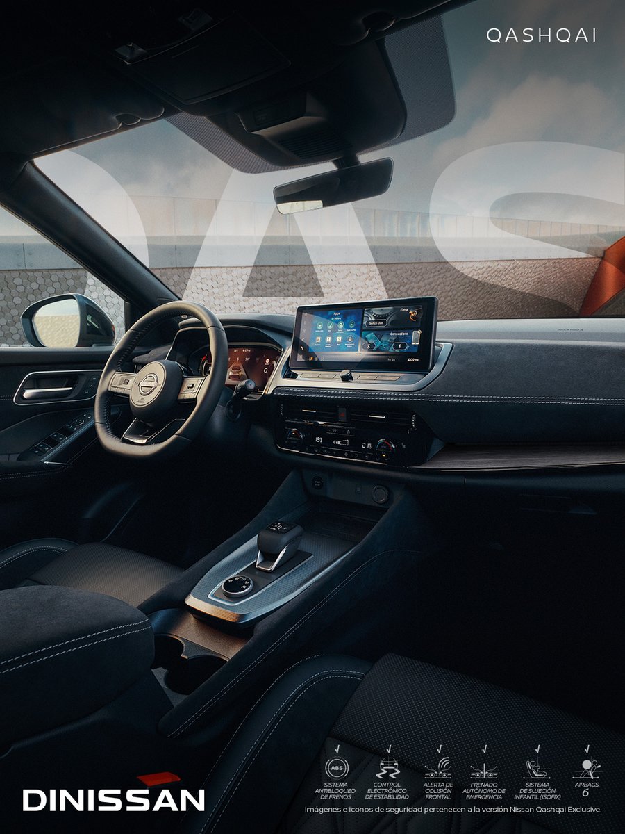NissanColombia's tweet image. Deleita tus sentidos con Nissan Qashqai Exclusive y disfruta de acabados premium y funciones exclusivas como asientos con masaje para piloto y copiloto. #Nissan #Qashqai