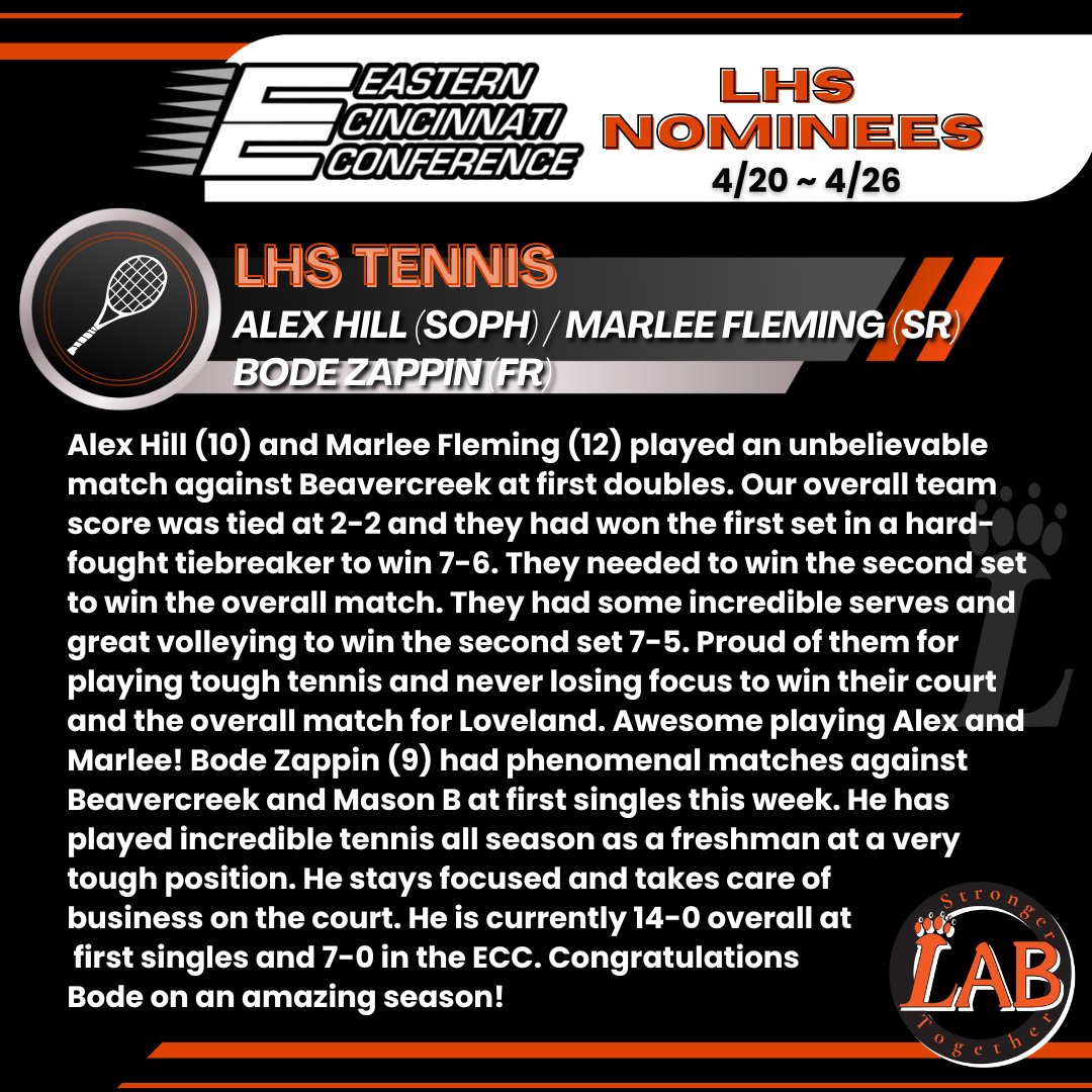 Loveland Athletic Boosters tweet media