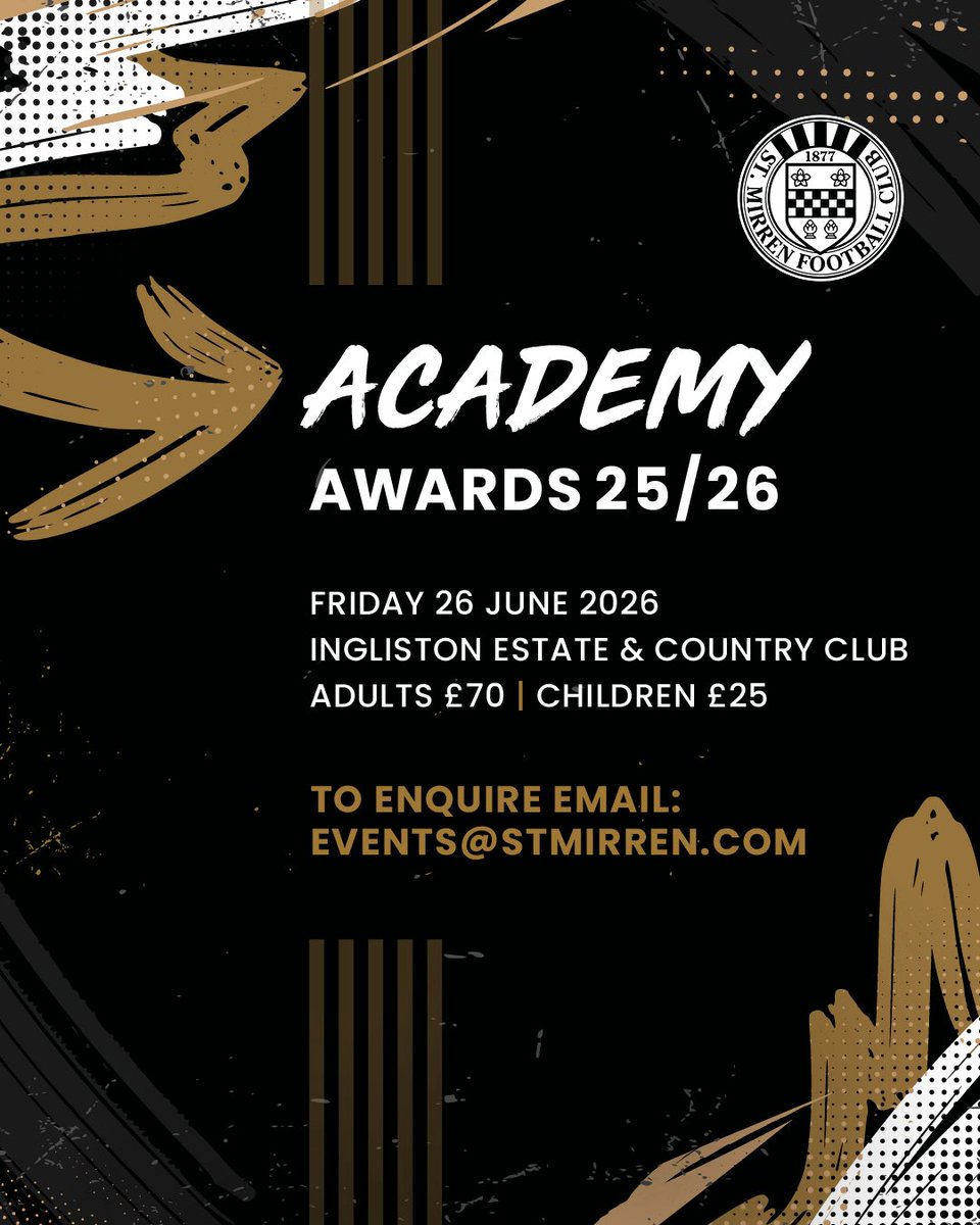 St Mirren FC Youth Academy tweet media