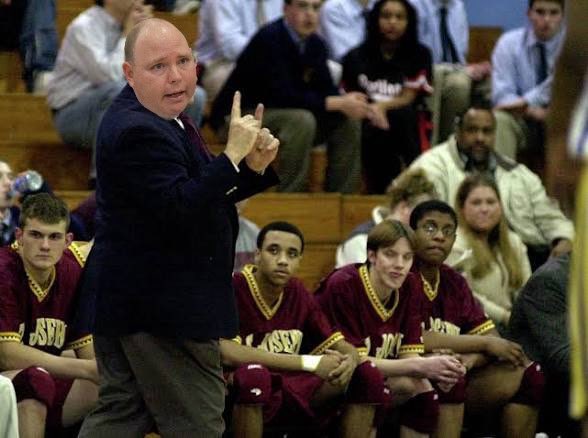 ChickenTJB's tweet photo. There are rumors of white smoke in the FCIAC… Longtime Wilton High coach named next head coach at St. Joe’s. The Cadets got their guy #ctbb https://t.co/CrRPjB1d6t
