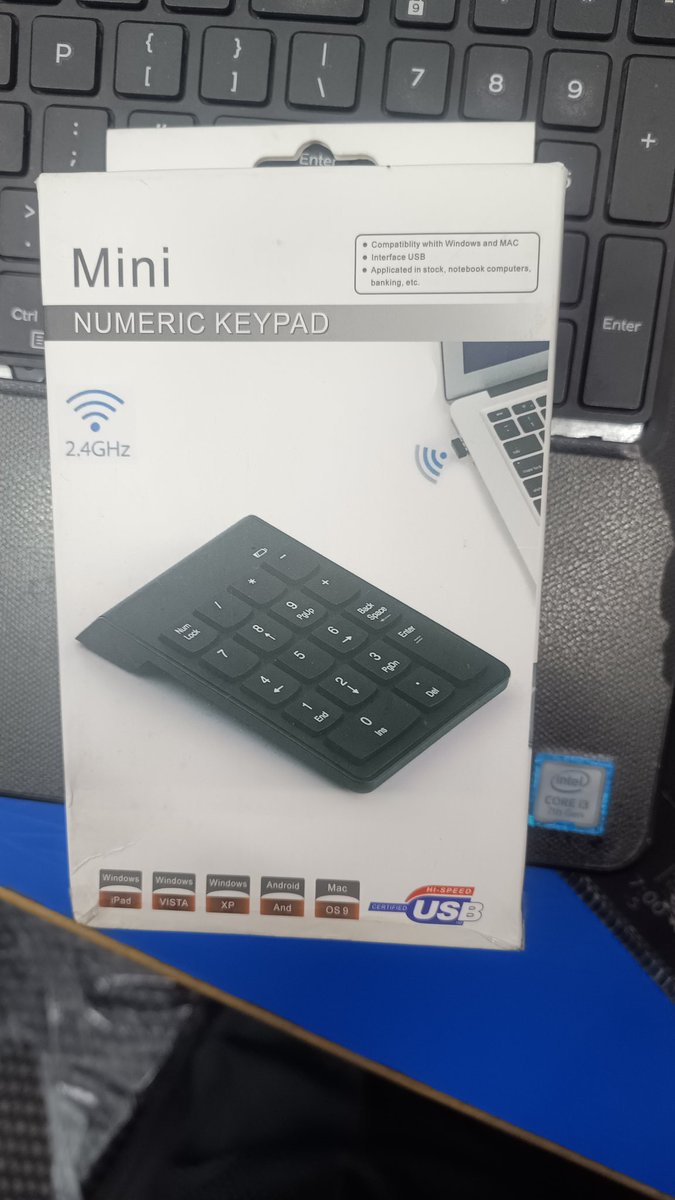 gmscomputers's tweet image. Mini Numeric Keypad #Wireless

All type of #Computer related
#Cables #Connectors #Convertors #Accessories available at:
GMSCOMPUTERS 
B-10, Basement, Bothra Complex, Bikaner 
Mobile: 9414140972