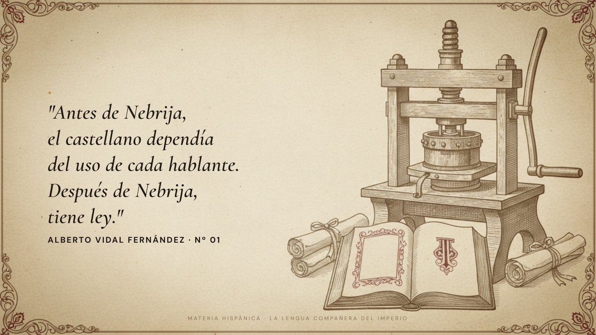 Materia Hispánica tweet media