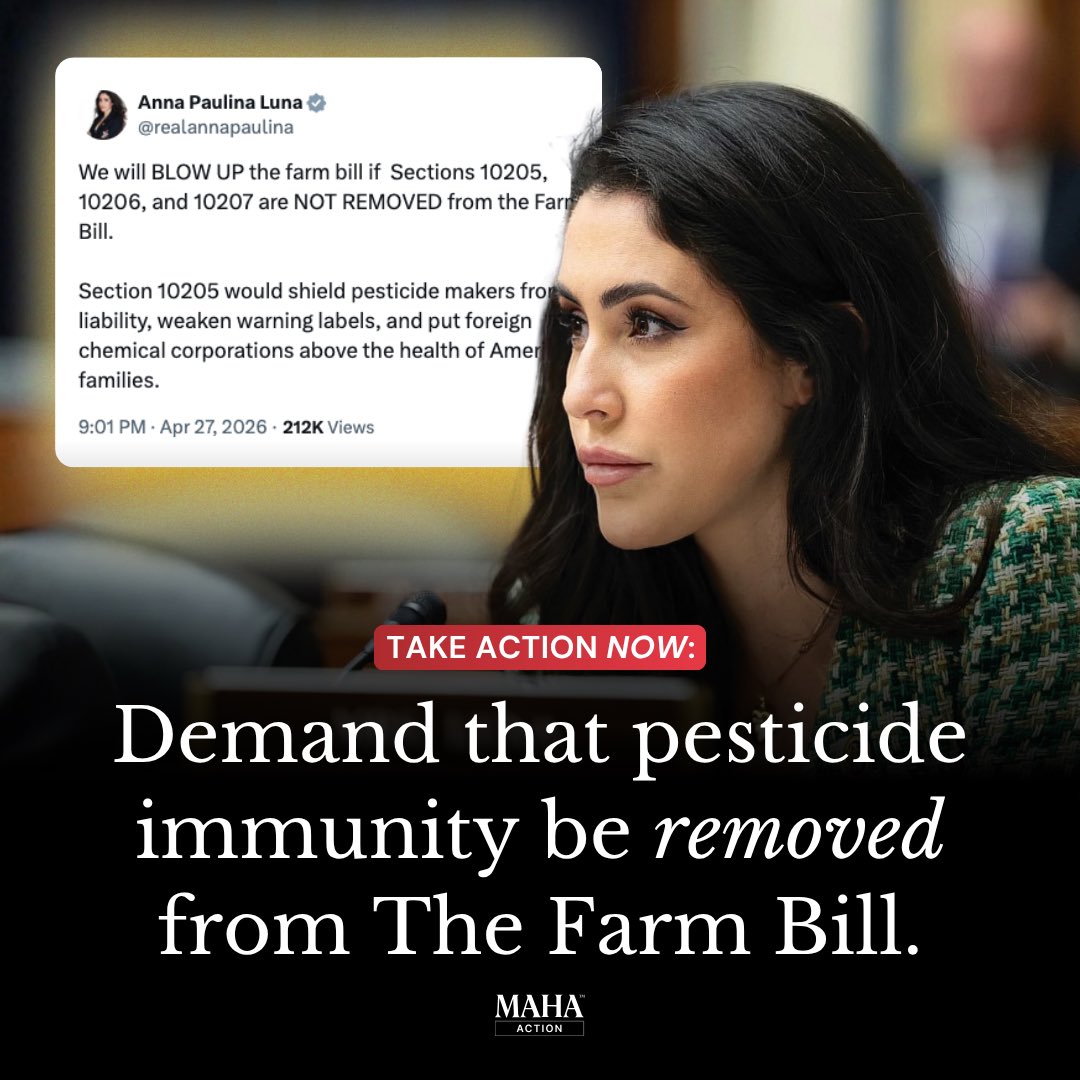 MAHA Action tweet media