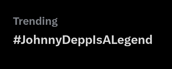 libby_priest323's tweet photo. Trending! Keep it going!

Johnny Depp is the greatest actor of all time.
#JohnnyDepp
#JohnnyDeppBestActor
#JohnnyDeppIsALegend
#NoJohnnyNoPirates https://t.co/9th0LLIFqW