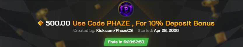 🔥 $500 WEEKLY LEADERBOARD 🔥

🎁 100 Gems Raffle

Both FULLY FREE &amp; easy snipe 👀
 (only on Clash)
Climb the leaderboard, secure your spot, and grab rewards every week 💰

━━━━━━━━━━━━━━━

🏆 Leaderboard → phazecs.com/leaderboard/cl…
🎰 Clash →