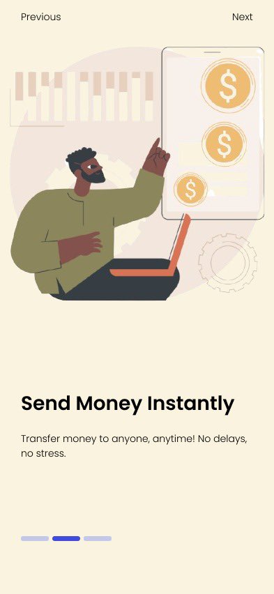 AceBob14's tweet image. My tutor @JoshOpaleke gave us a task to design 3 mobile screens for a banking app onboarding experience and I did this 

#design uiux fintech mobile app