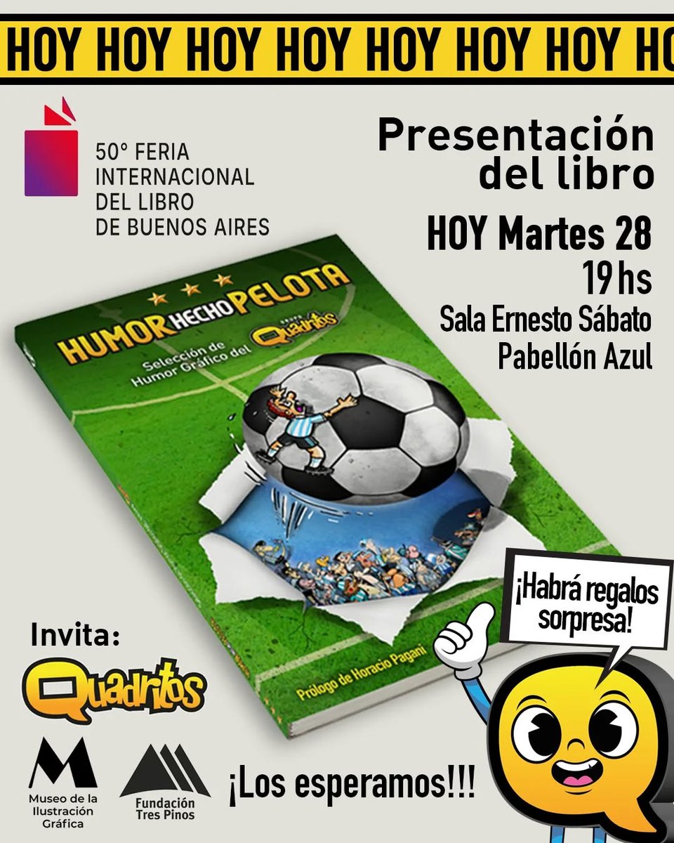 En unas horitas!