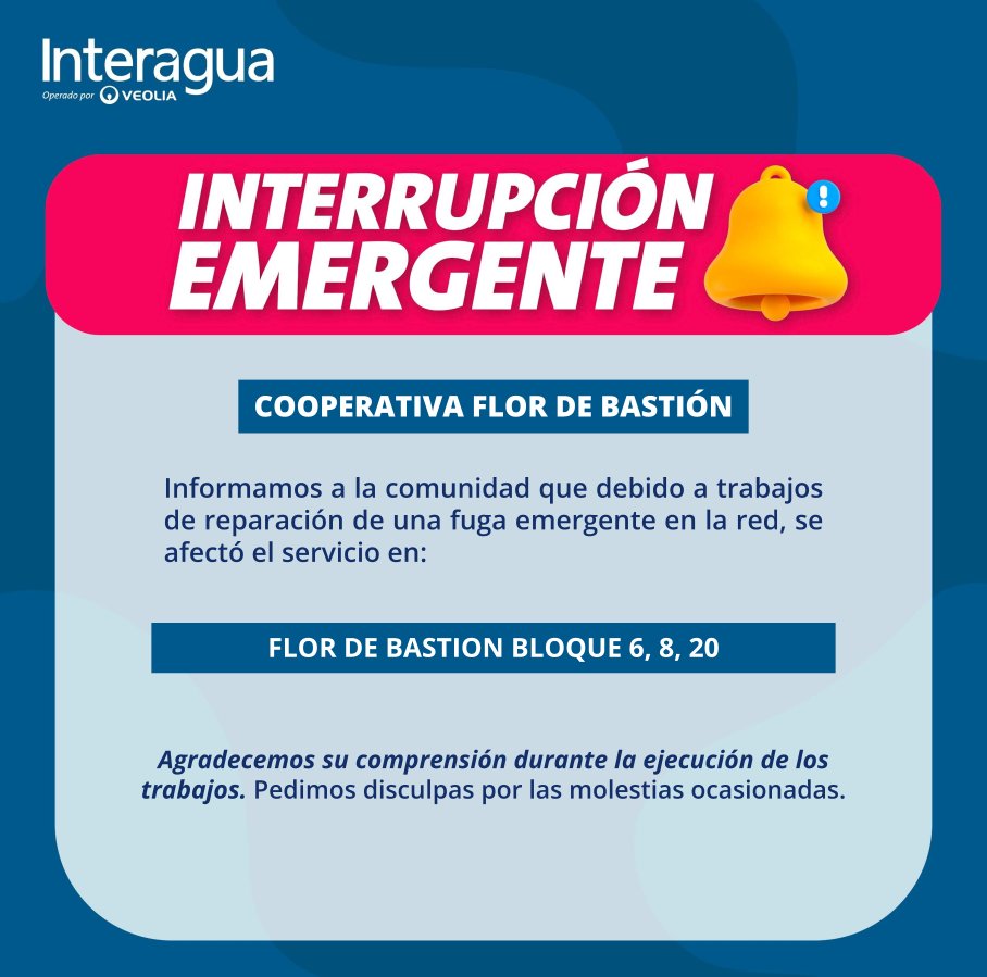 Interagua C. Ltda tweet media