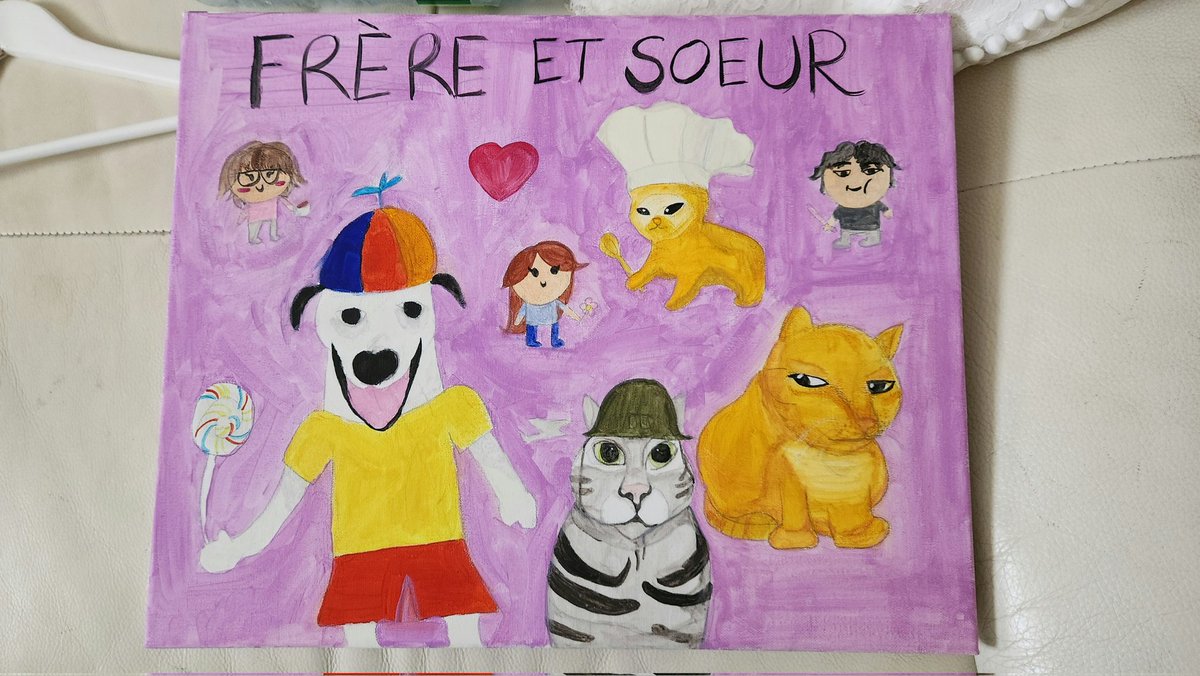 Cadeau d'anniversaire de ma soeur j'ai pas les mots