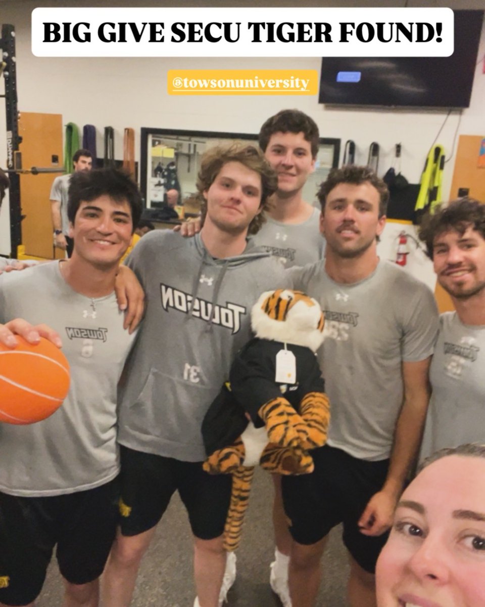 Towson University tweet media