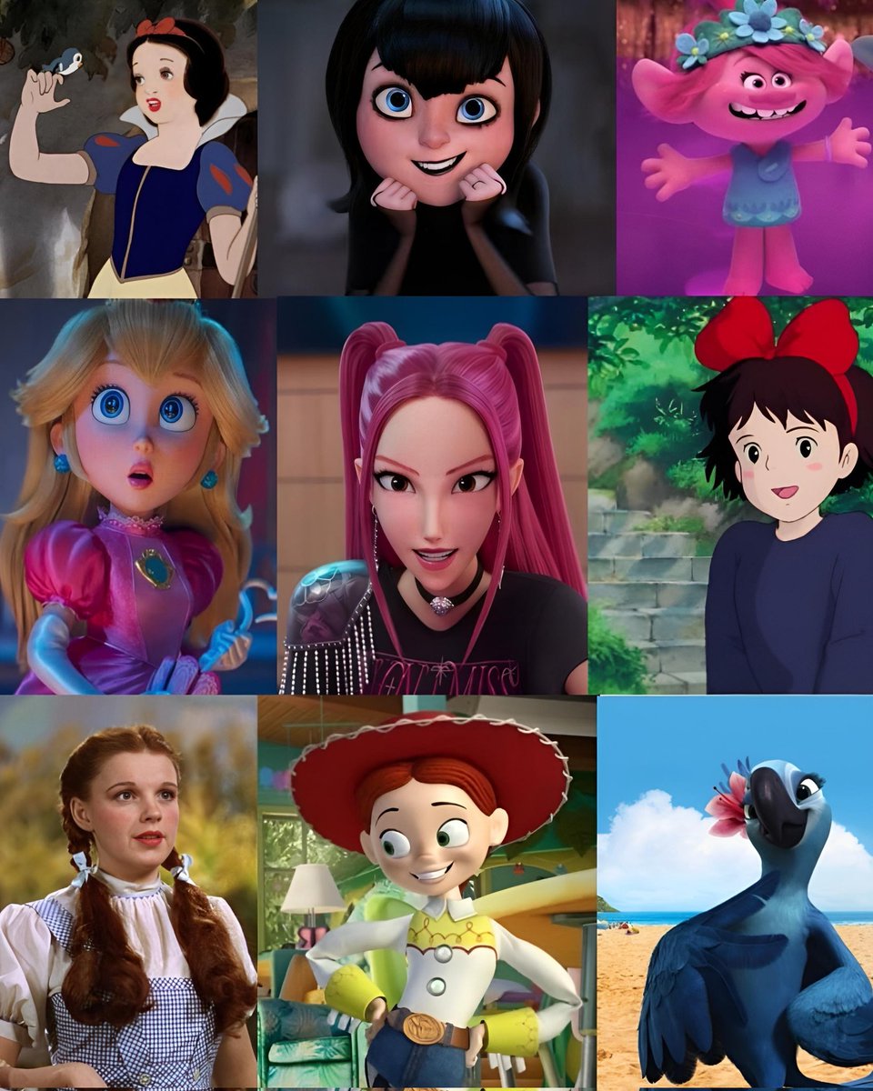cartoonvibes26's tweet photo. My Favorite Female Movie Character's ❤️ https://t.co/EiaJdOojO0