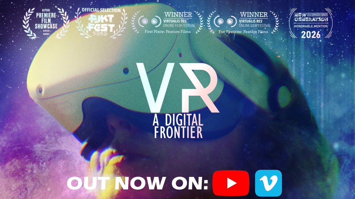DigFrontierFilm's tweet photo. VR: A Digital Frontier is OUT  on Vimeo and YouTube!

Leave us a review on IMDb: https://t.co/SkSH1xsvhF https://t.co/0KLP4HMJ0a