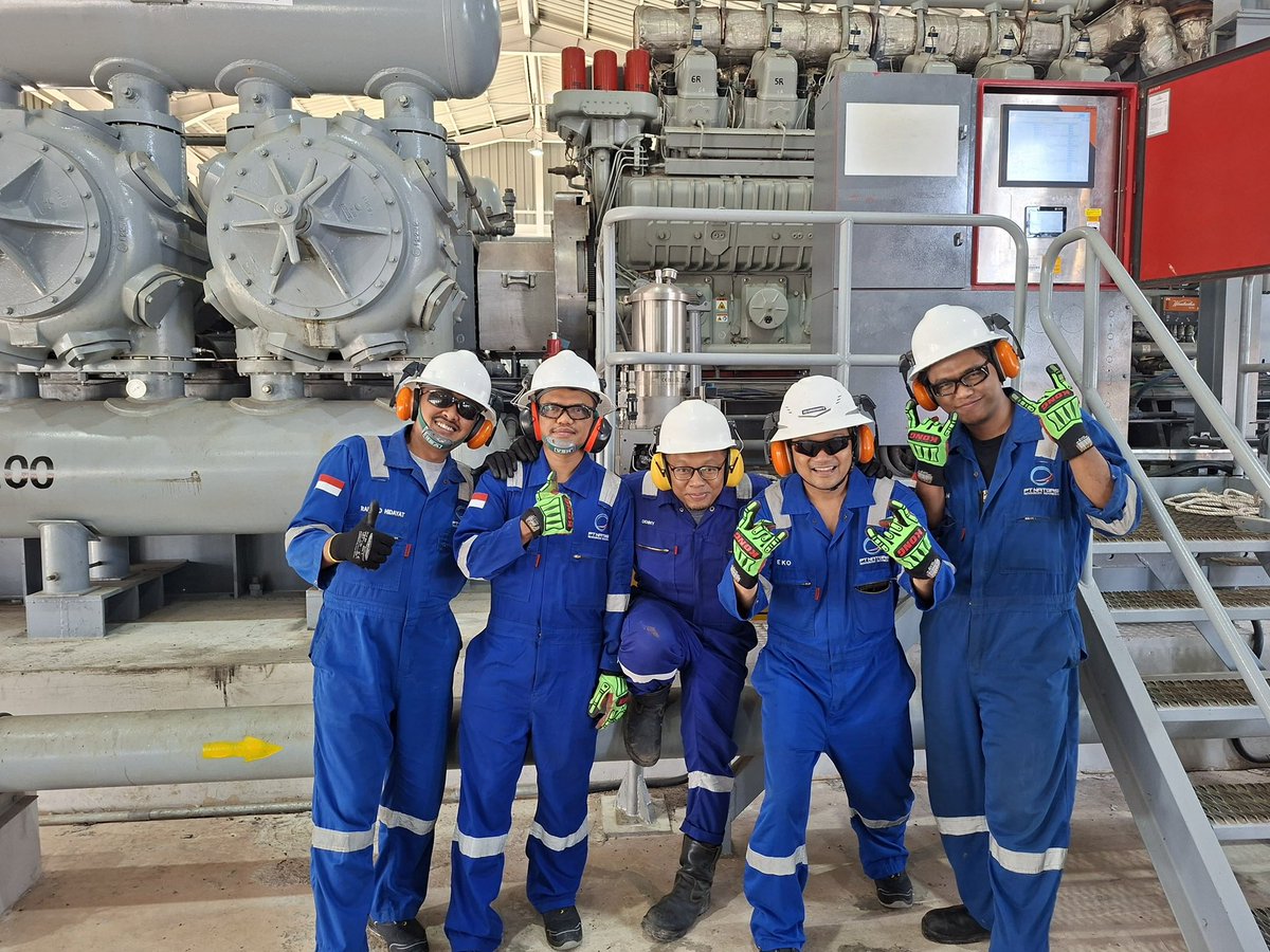 NatgasGR's tweet photo. A look at our operations through PT Natgas Resources Indonesia and the team behind it!

O&amp;M is not just about equipment, it is about people who execute, deliver, and keep operations running safely and efficiently every day.

This is the Natgas way! https://t.co/Xq2KdAGujz