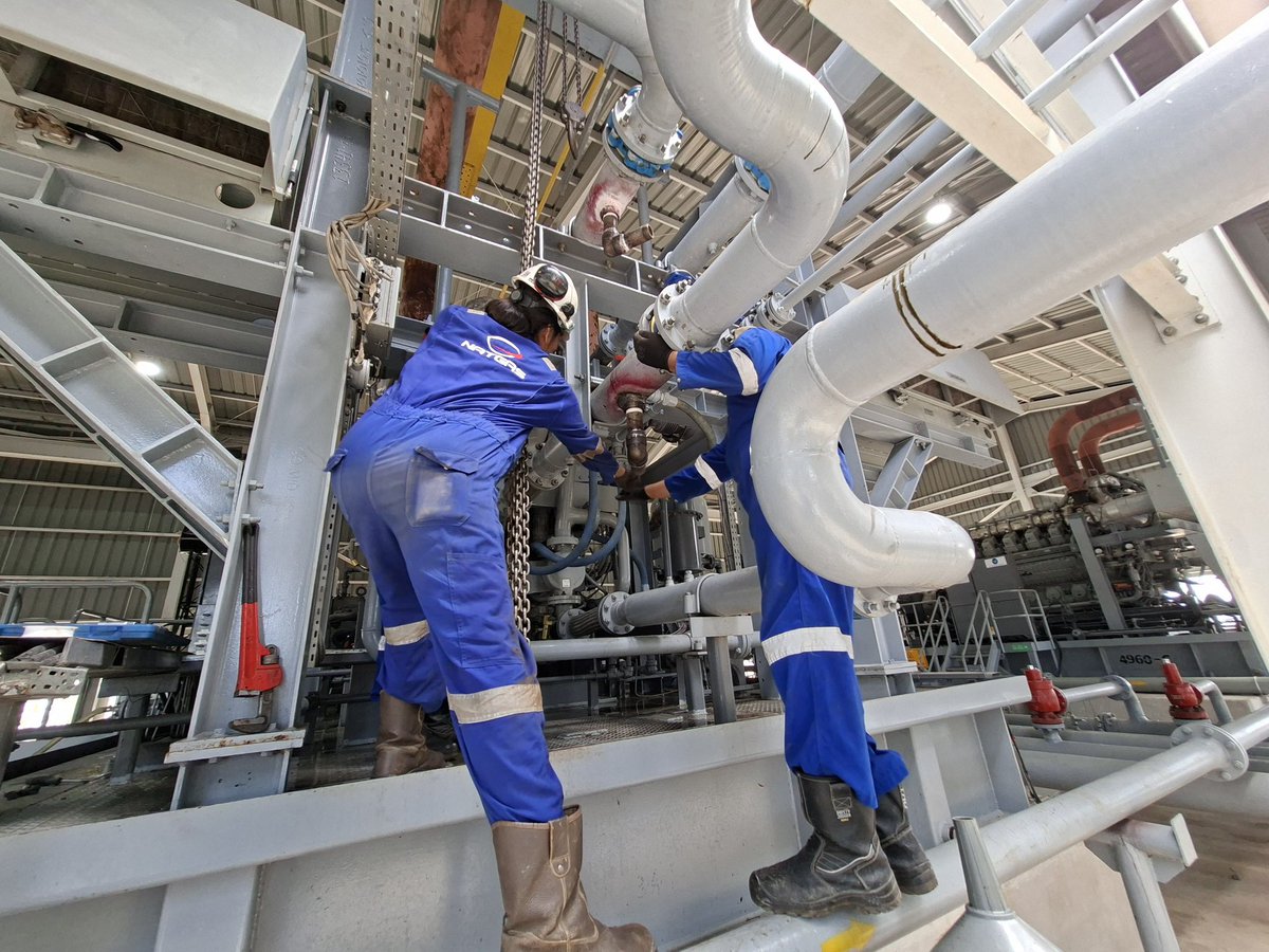 NatgasGR's tweet photo. A look at our operations through PT Natgas Resources Indonesia and the team behind it!

O&amp;M is not just about equipment, it is about people who execute, deliver, and keep operations running safely and efficiently every day.

This is the Natgas way! https://t.co/Xq2KdAGujz