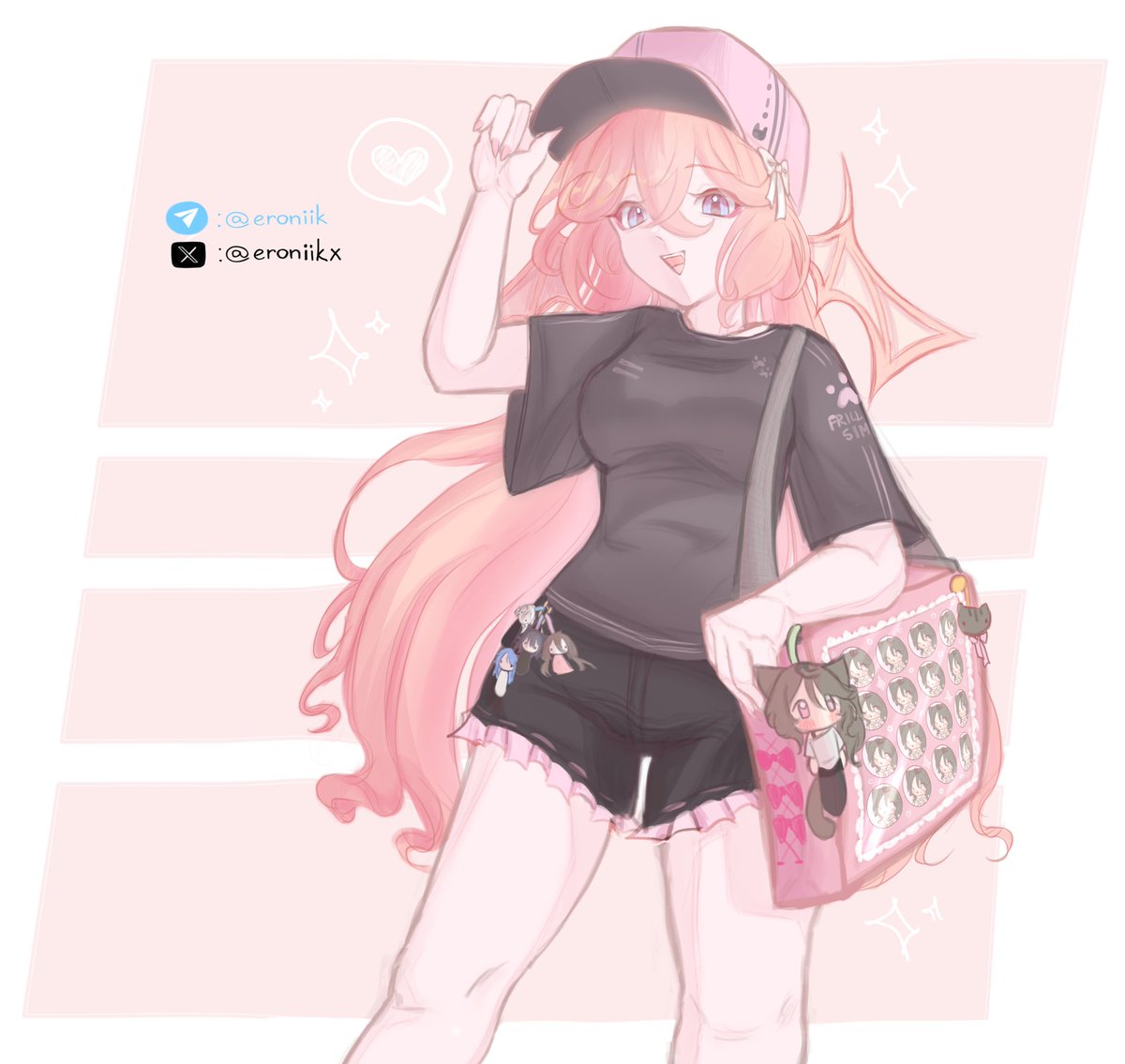 eroniikx's tweet image. frill simp! 

#OC #simp