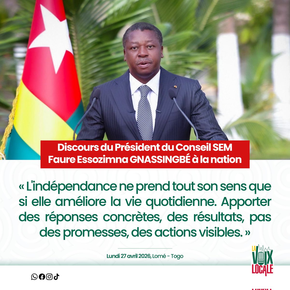 Voix locale tweet media