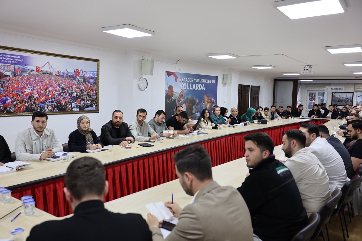 akgenckocaeli41's tweet photo. İl Başkanımız Doğan ORAK’ın başkanlığında haftalık olağan Yönetim Kurulu Toplantımızı gerçekleştirdik.
Toplantımızda, 16 Mayıs’ta Sayın Cumhurbaşkanımız Recep Tayyip ERDOĞAN’ın teşrifleriyle gerçekleştirilecek programa ilişkin hazırlıklar ele alındı.
Alınan kararların teşkilatımız adına hayırlara vesile olmasını diliyoruz.