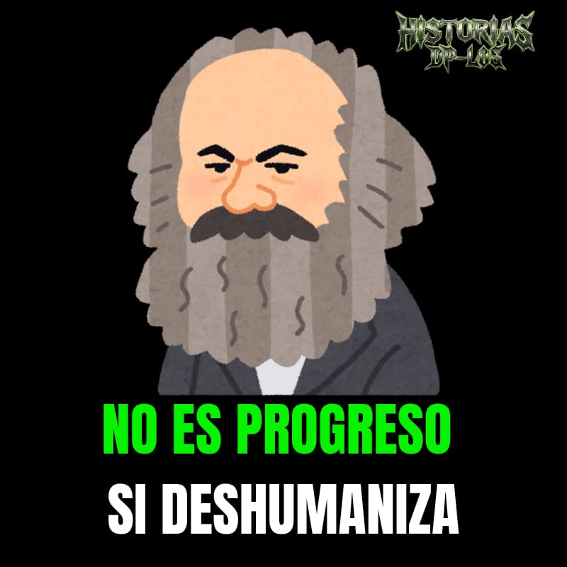 HISTORIASDPLOS's tweet image. El marxismo no es cosa del pasado.Karl Marx ya advertía sobre la explotación y la pérdida de humanidad en el trabajo.
Hoy,la #IA puede aumentar la productividad,pero también #control y #desigualdad.
¿quién sirve a quién?
Erich Fromm:sin enfoque humano, el progreso pierde sentido.