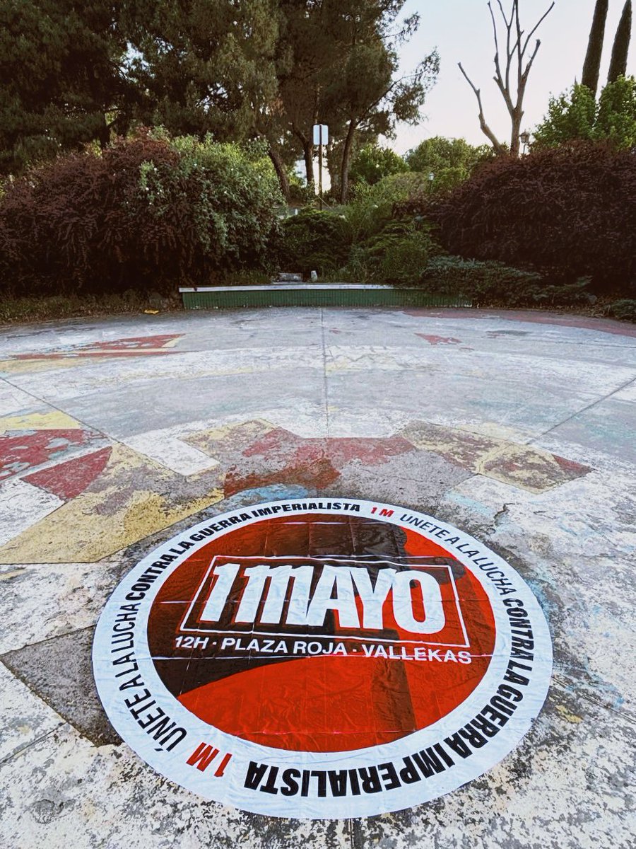 🚩 1 MAYO - 12H - Plaza Roja (Vallekas)