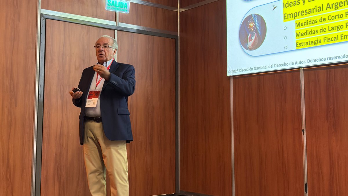 ExpoEFI's tweet image. #Workshop #ExpoEFI
@GrupoGNPOk 
Estrategia Fiscal para Mejorar la Competitividad Empresaria

Disertante/s: Guillermo N Pérez, Presidente y CEO | X @guillermonperez